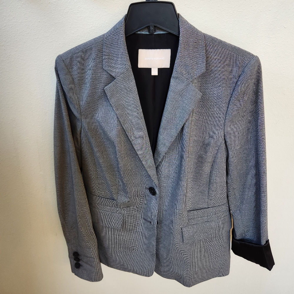 Banana Republic Gray Women's Blazer